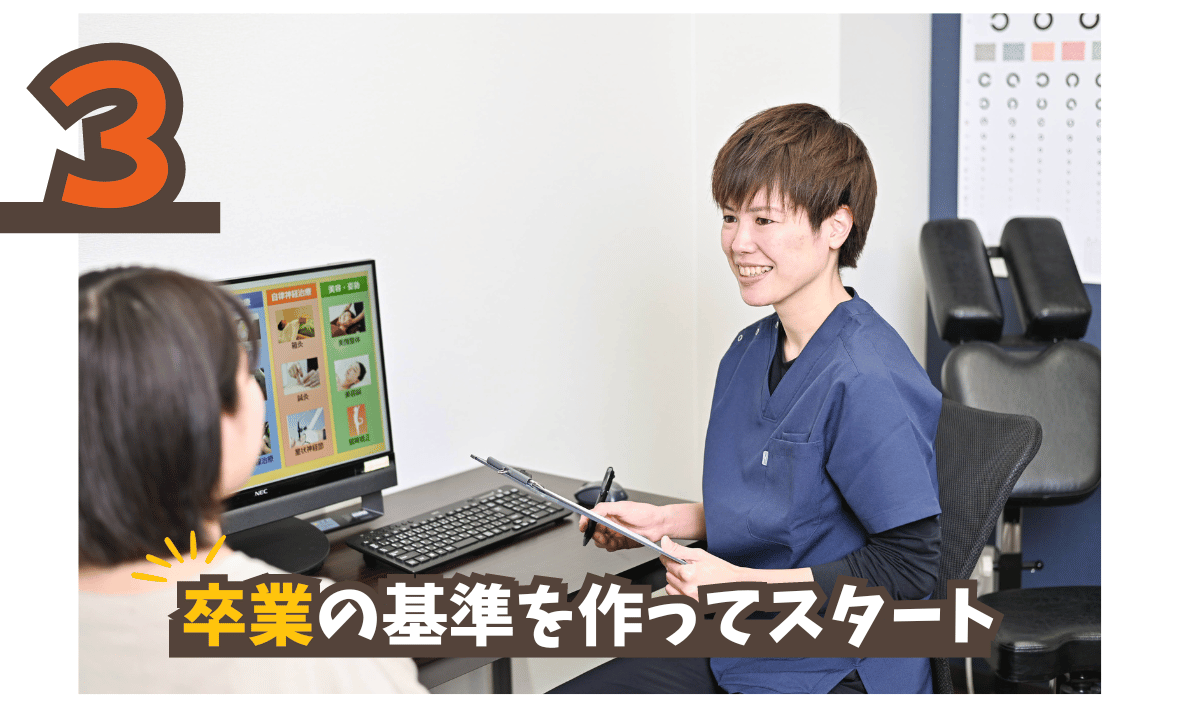 卒業の基準を作ってスタート